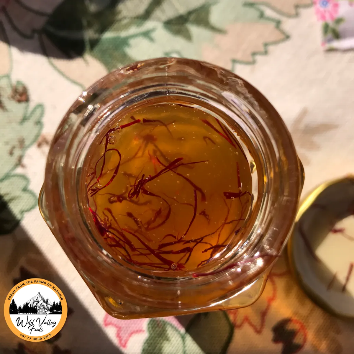 Pure Saffron Honey