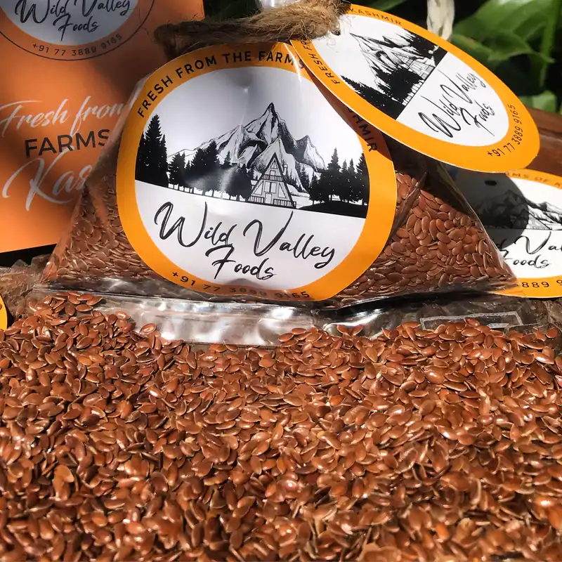 Raw Flax Seeds